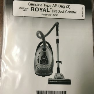Dirt Devil Type AB Vacuum Bags (6-Pack), AD10096