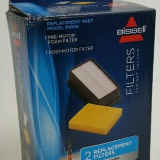 Genuine Bissell 1008 Filter Pack (1 Pre-Motor and 1 Post Motor Filter)